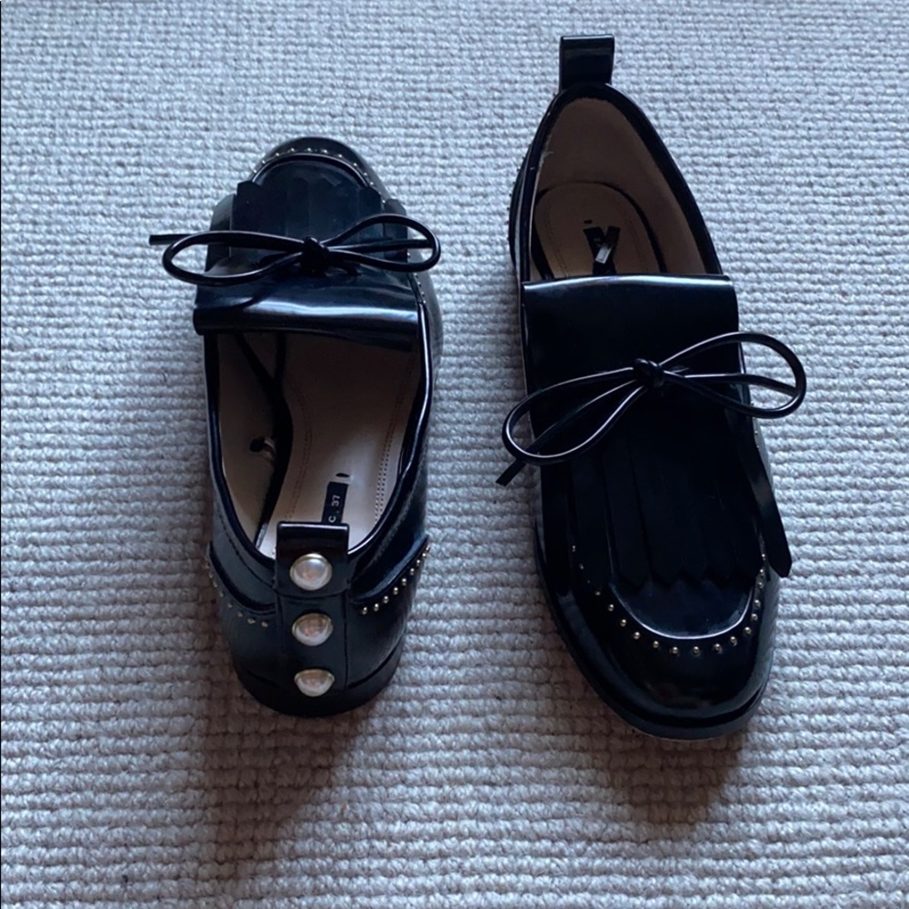 Zara Basic Penny loafers